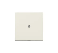 Accessoires*Jung Enjoliveur, Prise, LS 990, Simple, Ivoire, Sortie de câble, L7cm, H7cm -