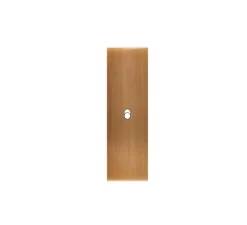 Façade, Confidence, Etroit-long, Vieux bronze, Interrupteur x1, L4cm, H12,5cm - Modelec