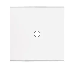 Façade, Confidence, Simple, Blanc mat, Push x1, L8cm, H8cm - Modelec