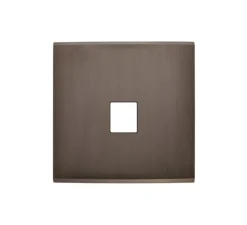 Façade, Confidence, Simple, Canon de fusil, Prise-RJ45 x1, L8cm, H8cm - Modelec