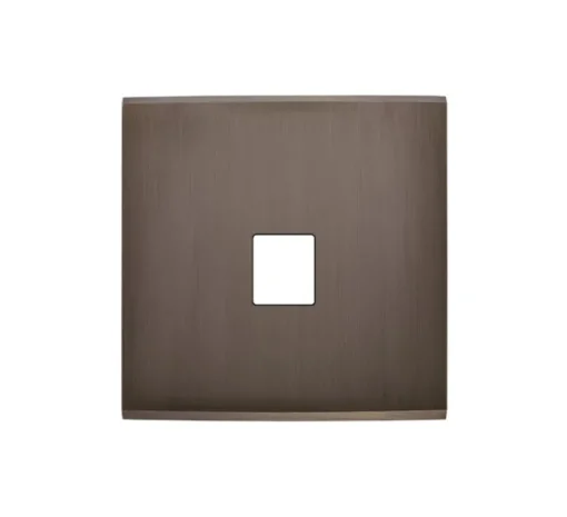 Façade, Confidence, Simple, Canon de fusil, Prise-RJ45 x1, L8cm, H8cm - Modelec