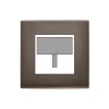 Accessoires*Modelec Façade, Confidence, Simple, Canon de fusil, Détecteur de présence x1, L8cm, H8cm -