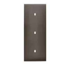 Interrupteur*Modelec Façade, Confidence, Triple vertical, Canon de fusil, Interrupteur x1, Interrupteur x1, Interrupteur x1, L8cm, H22,2cm -
