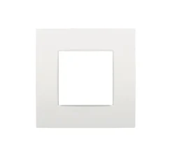Interrupteur*Niko Façade, Intense, Simple, White, Interrupteur x1, L8,5cm, H8,5cm -
