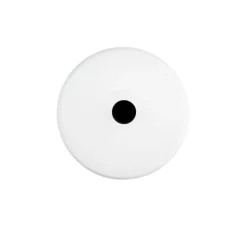 Accessoires*Modelec Façade, Iris, Simple, Blanc satin, Sortie de câble x1, L8cm, H8cm -