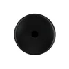 Accessoires*Modelec Façade, Iris, Simple, Noir soft touch, Sortie de câble x1, L8cm, H8cm -