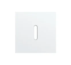 Interrupteur*Niko Façade, Rocker, Simple, Steel white coated, Interrupteur x1, L9,5cm, H9,5cm -