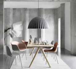 Suspension*Muuto Grande suspension, acoustique, Under the Bell, , Ø82cm - gris