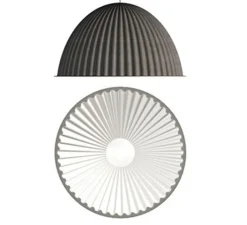 Suspension*Muuto Grande suspension, acoustique, Under the Bell, , Ø82cm - gris