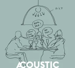 Suspension*Muuto Grande suspension, acoustique, Under the Bell, , Ø82cm - gris