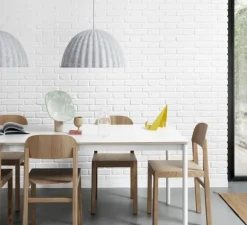 Suspension*Muuto Grande suspension, acoustique, Under the Bell, , Ø82cm, H46cm - blanc