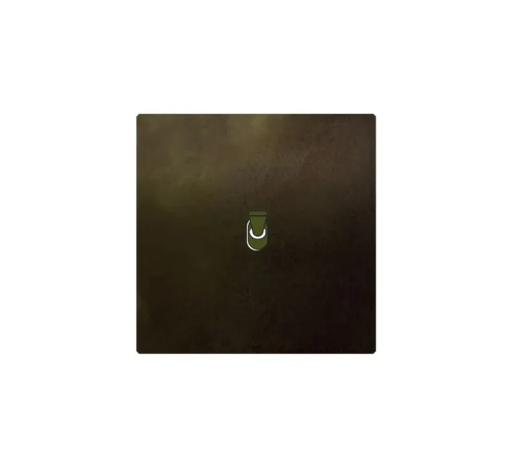 Interrupteur, 5.1, Simple, Aged brass, Va-et-vient x1, Patiné, L9cm, H9cm - Font Barcelona