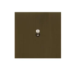 Interrupteur*6ixtes Interrupteur, Allure, Simple, Bronze, Simple-allumage x1, Nickel, L8cm, H8cm -