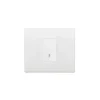 Interrupteur*Vimar Interrupteur, Arké, Simple, Blanc, Va-et-vient x1, Blanc, L9cm, H9cm -