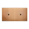 Interrupteur*Modelec Interrupteur, Confidence, Double horizontal, Vieux bronze, Va-et-vient ou poussoir x1, Va-et-vient ou poussoir x1, Laiton, L15,1cm, H8cm -