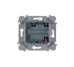 Interrupteur*Modelec Interrupteur, Confidence, Simple, Vieux bronze, Volet roulant x1, Laiton, L8cm, H8cm -