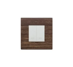 Interrupteur, Eikon Exé, Simple, Eucalyptus, Poussoir x2, Argent, L10,85cm, H11,6cm - Vimar