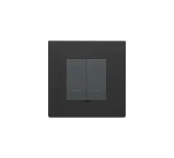 Interrupteur, Eikon Exé, Simple, Gris anthracite, Poussoir x1, Gris, L9,6cm, H9,6cm - Vimar