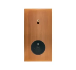 Prise|Interrupteur*Modelec Interrupteur et Prise, Confidence, Double vertical, Vieux bronze, Va-et-vient x1, Prise-2P+T x1, Laiton, L8cm, H15,1cm -