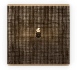 Interrupteur, Fascination , Simple, Coslan, Va-et-vient x1, Laiton, L8cm, H8cm - Modelec