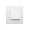 Interrupteur, Intense, Simple, White, Va-et-vient x1, White, L8,5cm, H8,5cm - Niko