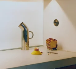 Interrupteur, Iris Horizon, Simple, Vieux bronze satiné, Va-et-vient x1, Doré, L8cm, H8cm - Modelec