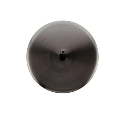 Interrupteur*Modelec Interrupteur, Iris Horizon, Simple, Canon de fusil satiné, Va-et-vient x1, Noir, L8cm, H8cm -