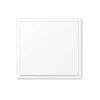 Interrupteur, LS 990, Simple, Blanc mat, Permutateur x1, Blanc mat, L8,1cm, H8,1cm - Jung