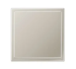 Interrupteur*Jung Interrupteur, LS 990, Simple, Métal Inox, Va-et-vient x1, Métal Inox, L8,1cm, H8,1cm -