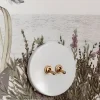 Interrupteur, Pure Porcelaine, Simple, Porcelaine blanc, Va-et-vient x2, Laiton, L10cm, H10cm - Zangra