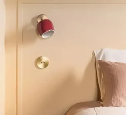 Interrupteur*Zangra Interrupteur, , Simple, Laiton, Va-et-vient x2, Laiton, L10cm, H10cm -