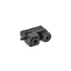 KIT adaptateur / connecteur rail triphasé pour suspension noir - Faro