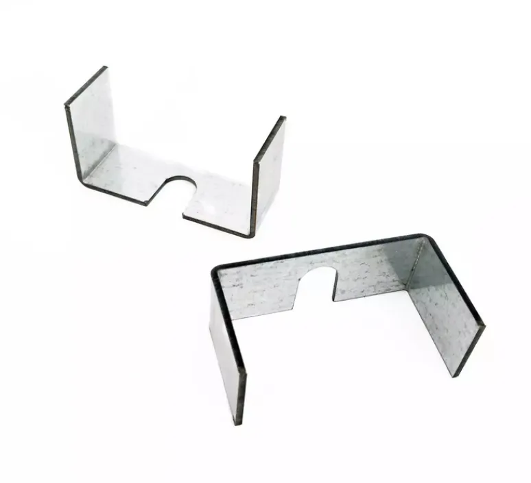 Accessoires*Creative Cables Kit pour assemblage abat-jour, Tub-E14, 2 x pattes de raccordement, métal, L5,37cm - argent