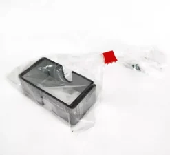 Accessoires*Creative Cables Kit pour assemblage abat-jour, Tub-E14, 2 x pattes de raccordement, métal, L5,37cm - argent