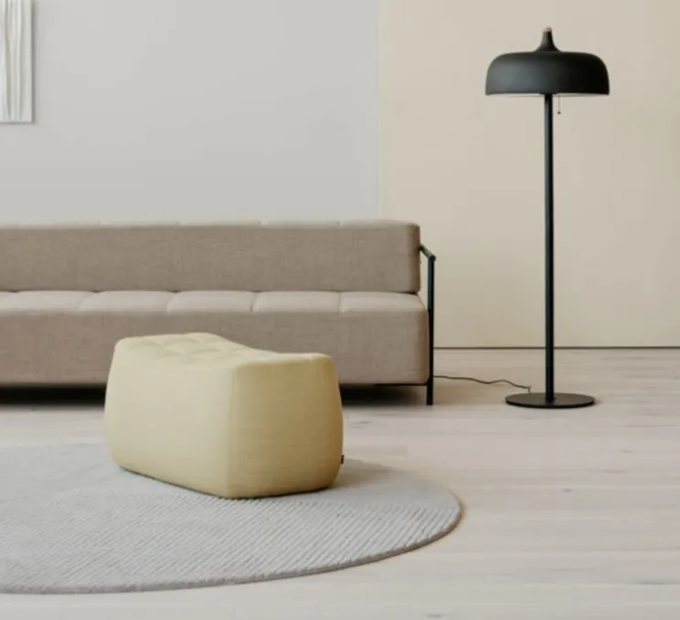 Lampadaire, Acorn, noir mat, Ø35cm, H122cm - Northern