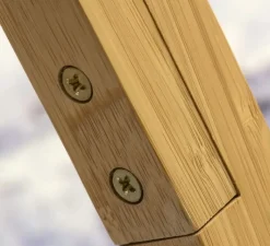 Lampadaire*Good&Mojo Lampadaire, Annapurna 6030, , H159cm - Bambou / lin