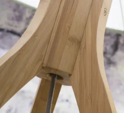 Lampadaire*Good&Mojo Lampadaire, Annapurna 6030, , H159cm - Bambou / lin