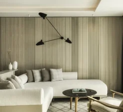 Lampadaire*Good&Mojo Lampadaire, Annapurna 6030, , H159cm - Bambou / lin