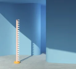 Lampadaire*Atelier Areti Lampadaire, Array, , LED, 2700K, lm, Ø20cm, H140cm - blanc, jaune, rose