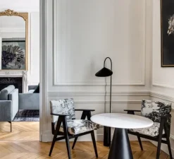 Lampadaire, Arum, noir, L25,6cm, H136cm - Ferm living