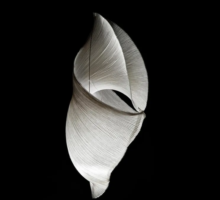 Lampadaire, Babadul, blanc, LED, 2700K, 970 lm, Øcm, H130cm - Ingo Maurer