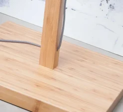 Lampadaire*Good&Mojo Lampadaire, Bali M, , L36cm, H176cm - naturel et noir