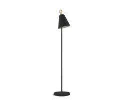 Lampadaire, Bella, noir, Ø20cm, H135cm - Herstal