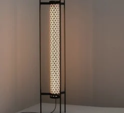 Lampadaire, Belleville, gris charbon, IP67, LED, dim, 2700K, 2000 lm, L13cm, H154,5cm - Sammode