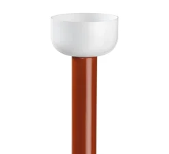 Lampadaire, Bellhop, rouge brique, LED, 2700K, 1023lm, Ø26cm, H178cm - Flos