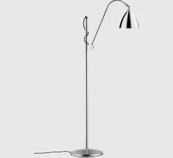 Lampadaire*Gubi Lampadaire, Best-Lite BL3 small, , Ø28cm, H113-152cm - chrome
