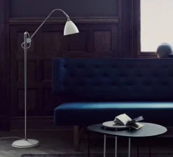 Lampadaire*Gubi Lampadaire, Best-Lite BL3 small, , Ø28cm, H113-152cm - blanc