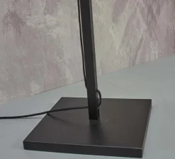 Lampadaire, Bhutan S, naturel, noir, L20cm, H135cm - Good&Mojo