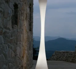 Lampadaire, BICONICA POL, blanc, H195cm - Martinelli-luce