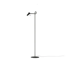 Lampadaire*KDLN Lampadaire, Bird, , LED, dim, 2700K, 660 lm, L23cm, H126cm - noir